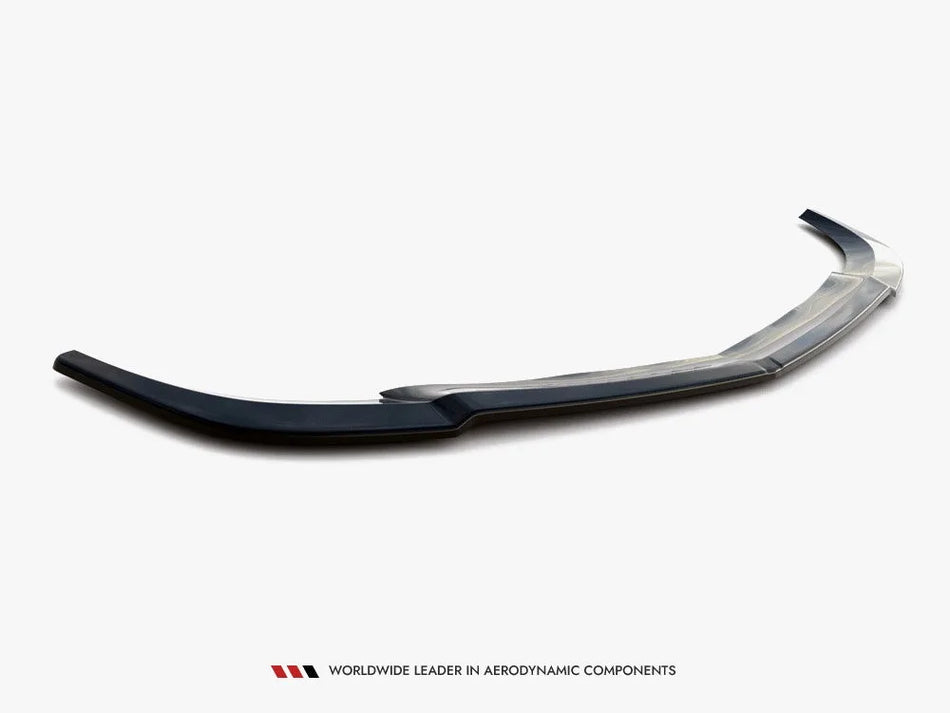 Maxton Front Splitter Mercedes-Benz C Coupe / Sedan / Estate AMG-Line C204 / W204 Facelift / S204 Facelift