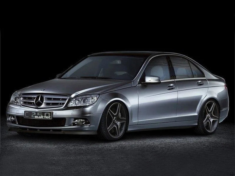 Maxton Front Splitter Mercedes C-class W204 Preface - Carbon Look
