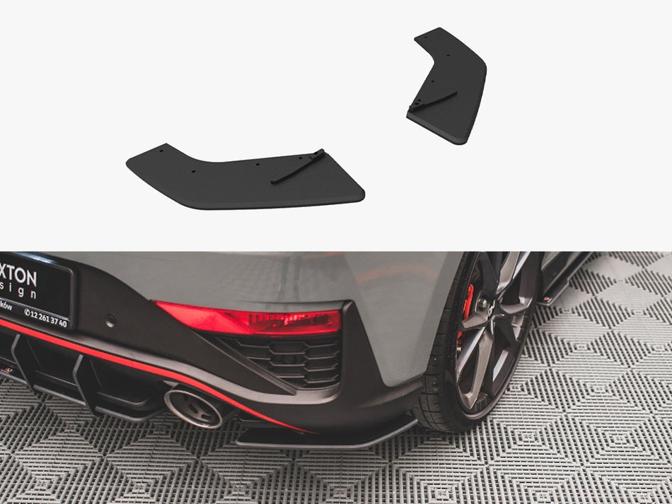 Maxton Street PRO Rear Side Splitters Hyundai I30 N Hatchback Mk3 Facelift