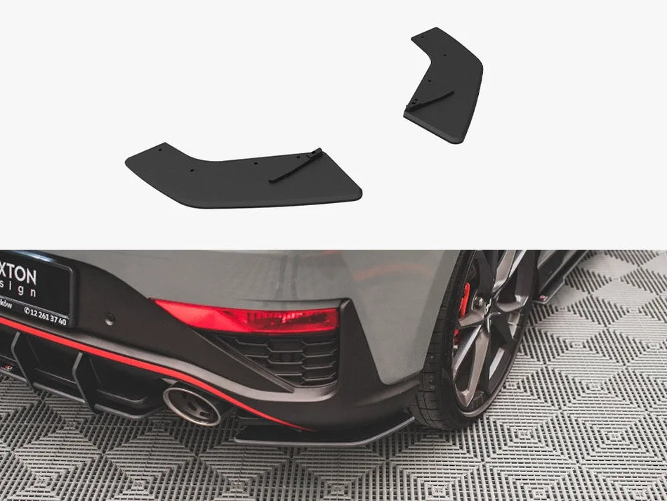 Maxton Street PRO Rear Side Splitters Hyundai I30 N Hatchback Mk3 Facelift
