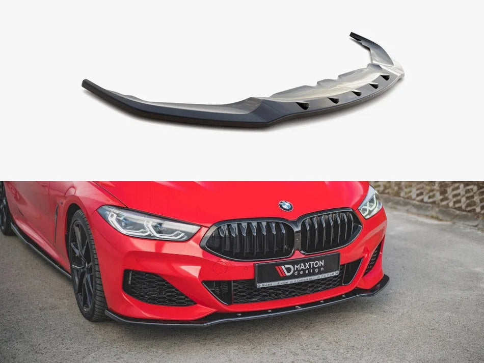Maxton Front Splitter V.1 BMW 8 Coupe G15 / 8 Gran Coupe M-pack G16