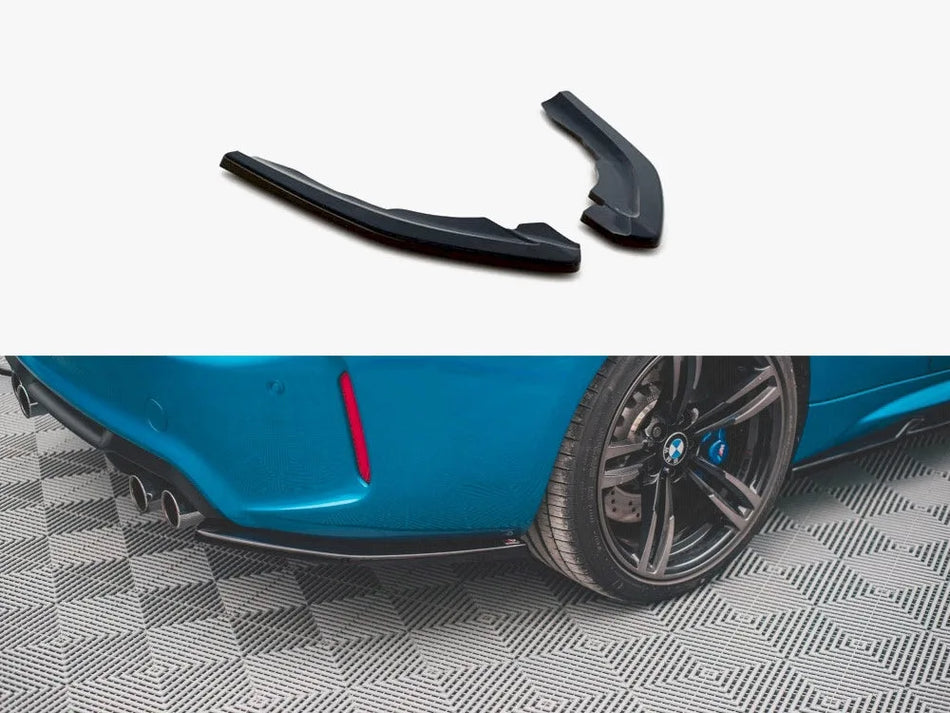 Maxton Rear Side Splitters V.2 BMW M2 F87 (2016-2020)