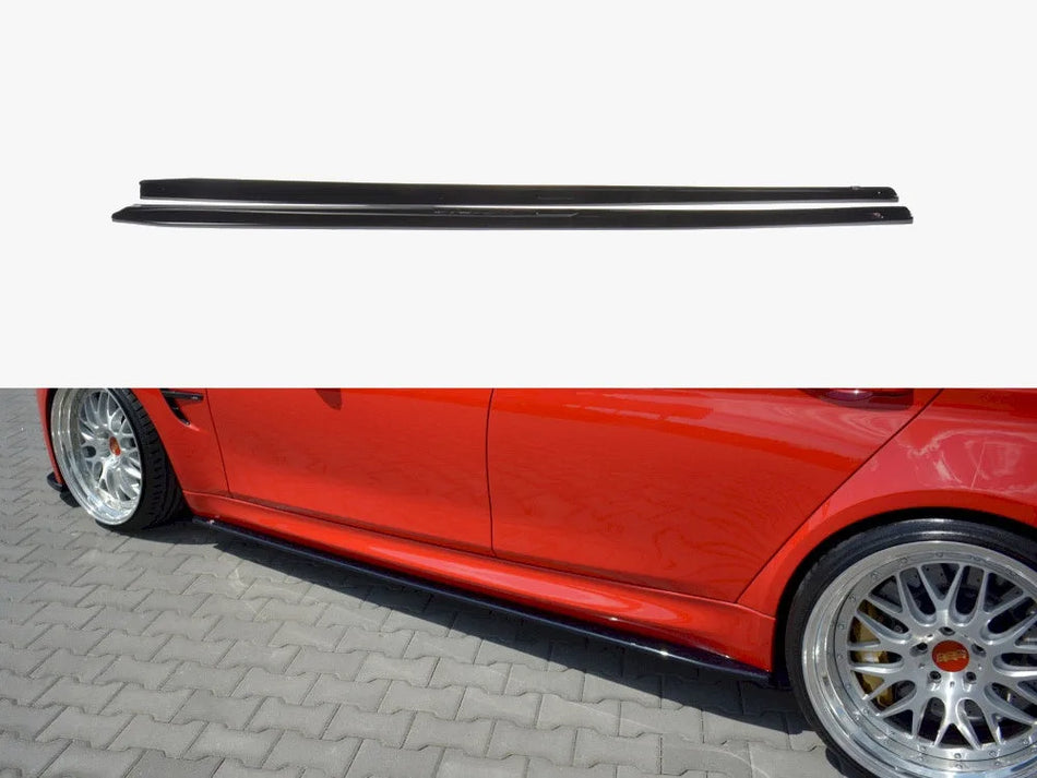 Maxton Side Skirts Diffusers V.1 BMW M3 F80 (2014-18)