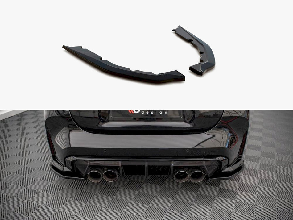 Maxton Rear Side Splitters V.1 BMW M4 G82 / G82 Facelift