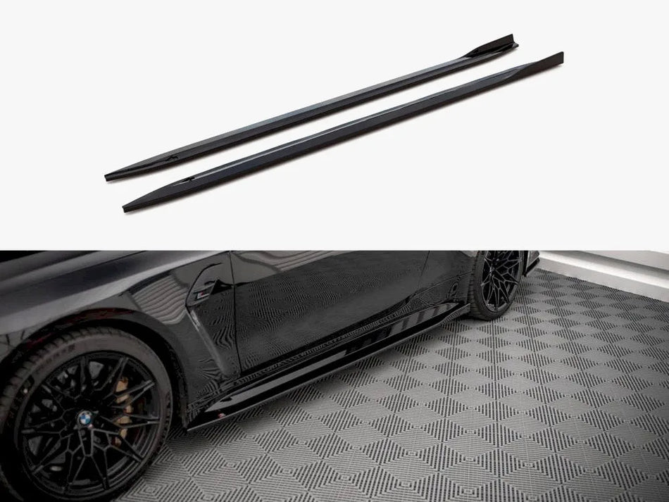 Maxton Side Skirt Diffusers V.1 BMW M4 G82 / G82 Facelift