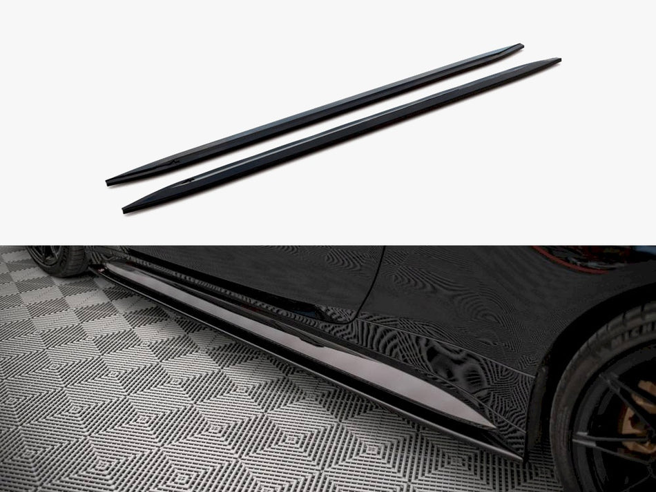 Maxton Side Skirt Diffusers V.2 BMW M4 G82 / G82 Facelift