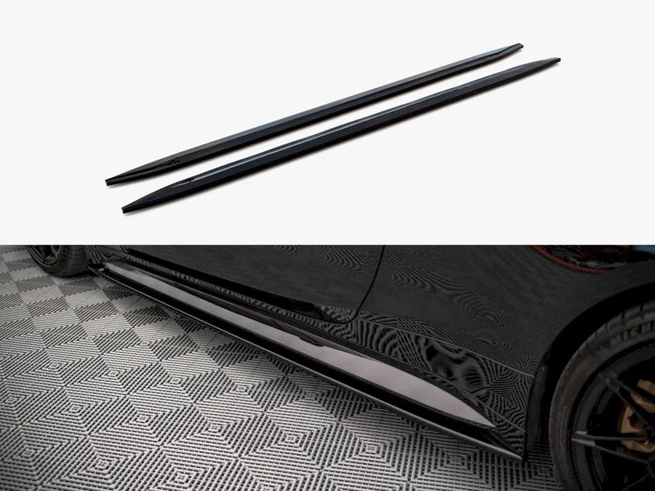 Maxton Side Skirt Diffusers V.2 BMW M4 G82 / G82 Facelift