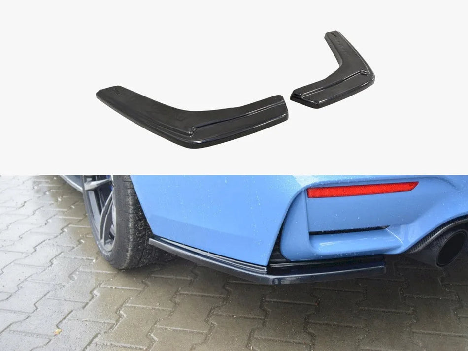 Maxton Rear Side Splitters V.1 BMW M4 F82