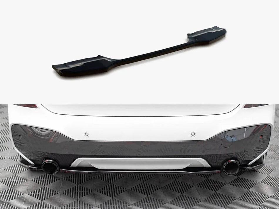 Maxton Rear Splitter BMW X1 M-Pack F48 / F48 Facelift
