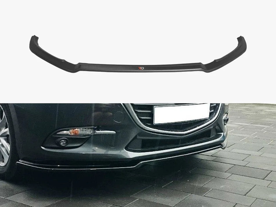 Maxton Front Splitter V.1 Mazda 3 Mk3 Facelift