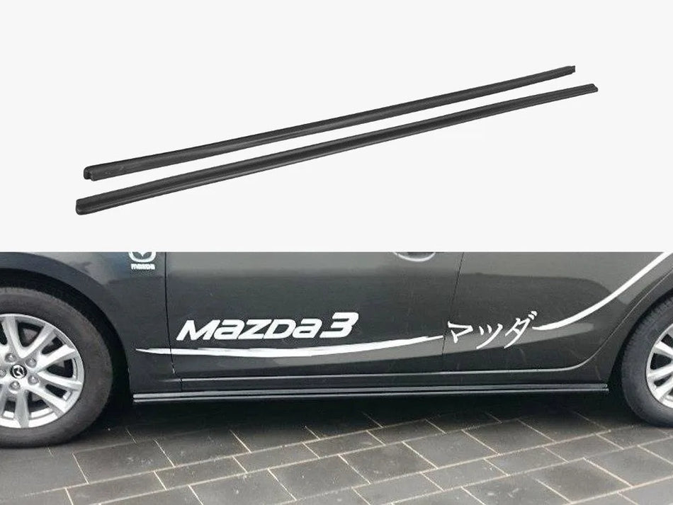Maxton Side Skirts Diffusers Mazda 3 Mk3