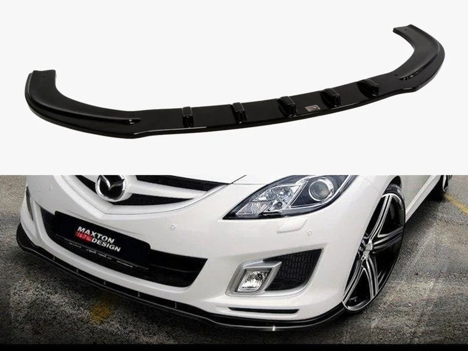 Maxton Front Splitter Mazda 6 MK2 (For Dynamic Sport Version) (2008-2010)