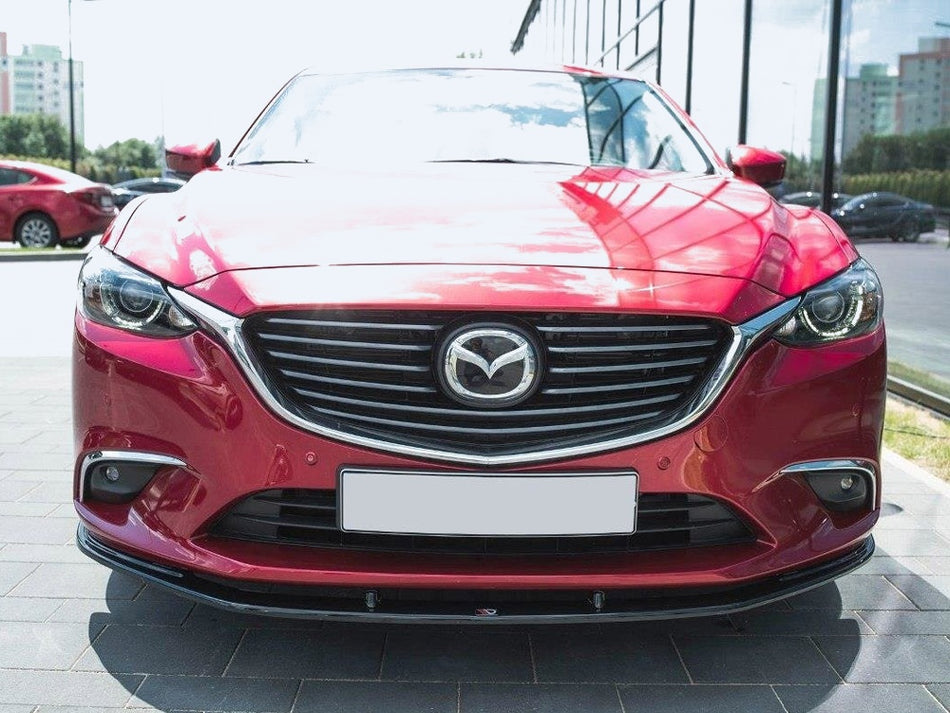 Maxton Front Splitter V.1 Mazda 6 GJ (MK3) Facelift (2014- 2017)