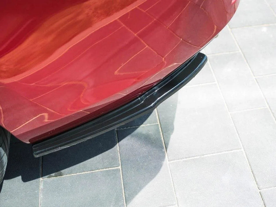 Maxton Rear Side Splitters Mazda 6 GJ (MK3) Facelift (2014- 2017) - Textured