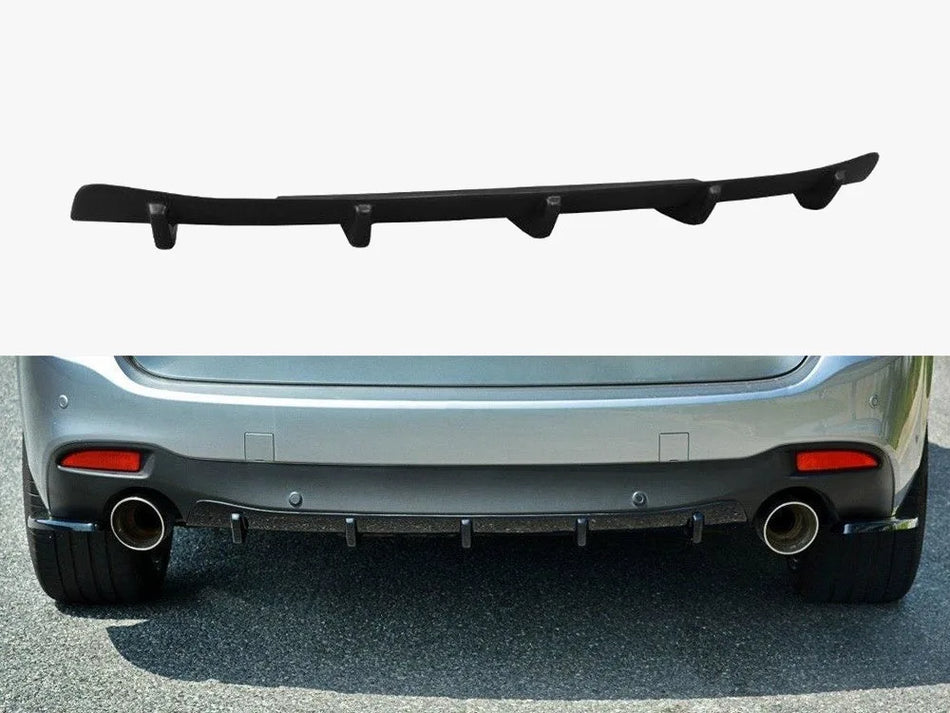 Maxton Rear Valance Mazda 6 GJ (MK3) (2012-2014) - Carbon Look