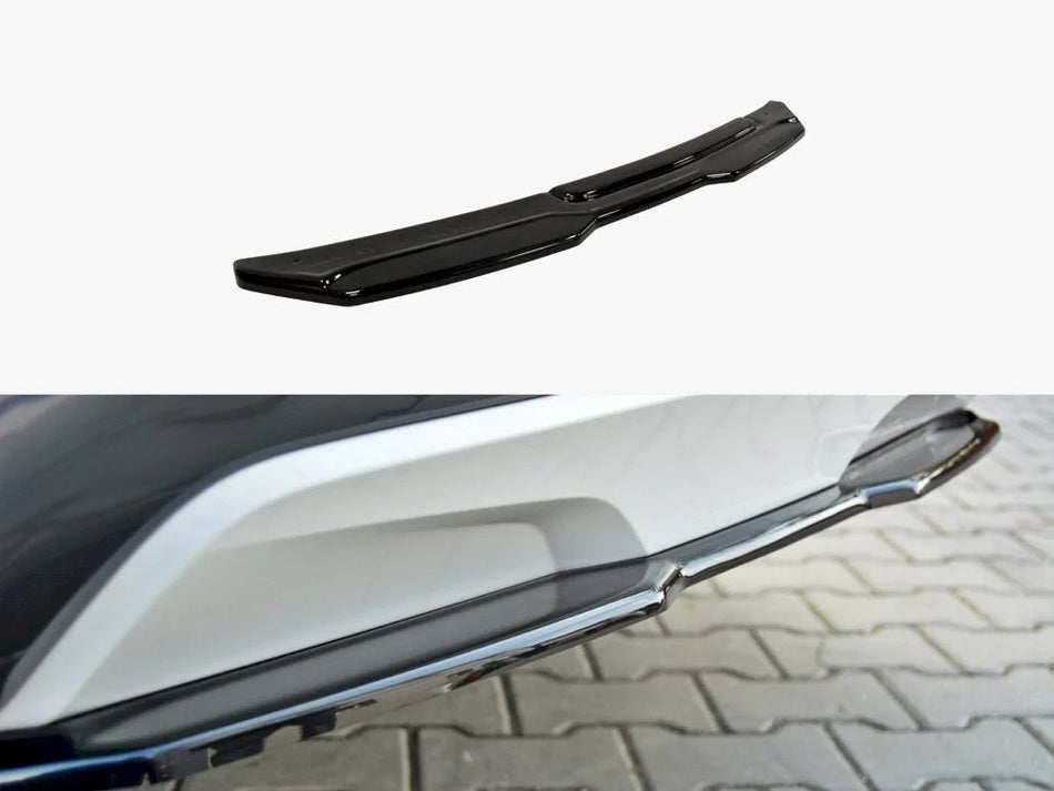 Maxton Central Rear Splitter BMW X4 M-Sport