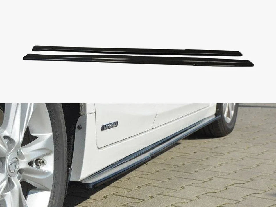 Maxton Side Skirts Diffusers Lexus CT MK1 Facelift (2013-2017)