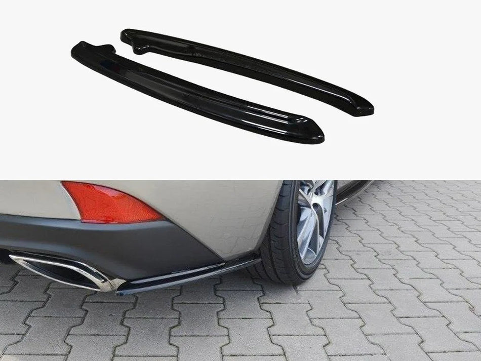 Maxton Rear Side Splitters Lexus IS Mk3 Facelift T