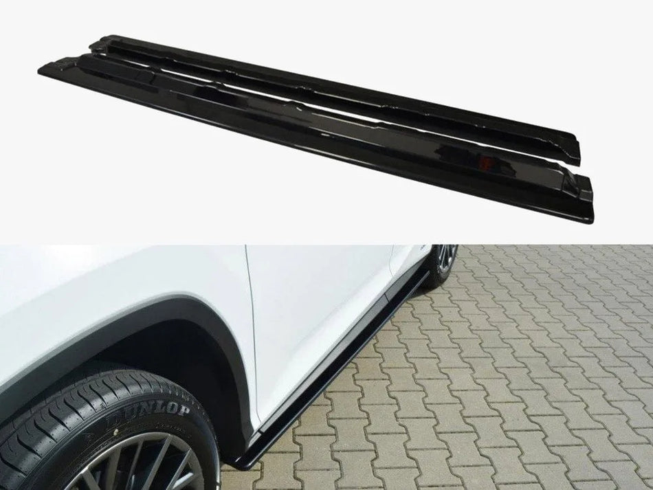 Maxton Side Skirts Diffusers Lexus RX MK4
