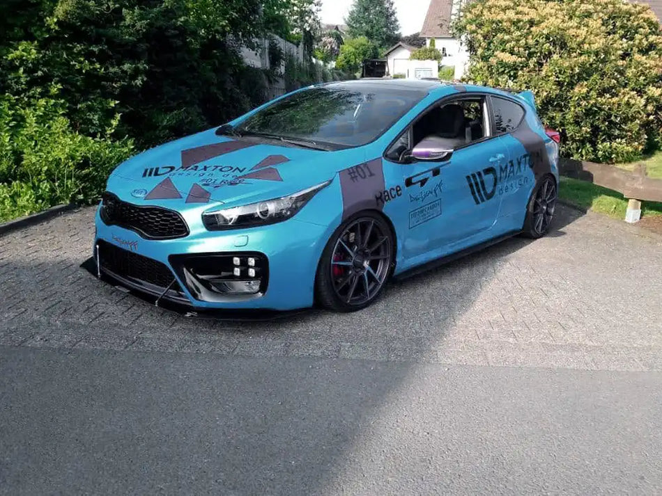 Maxton Racing Side Skirts Diffusers KIA Cee'd GT MK2 (2013-2018)