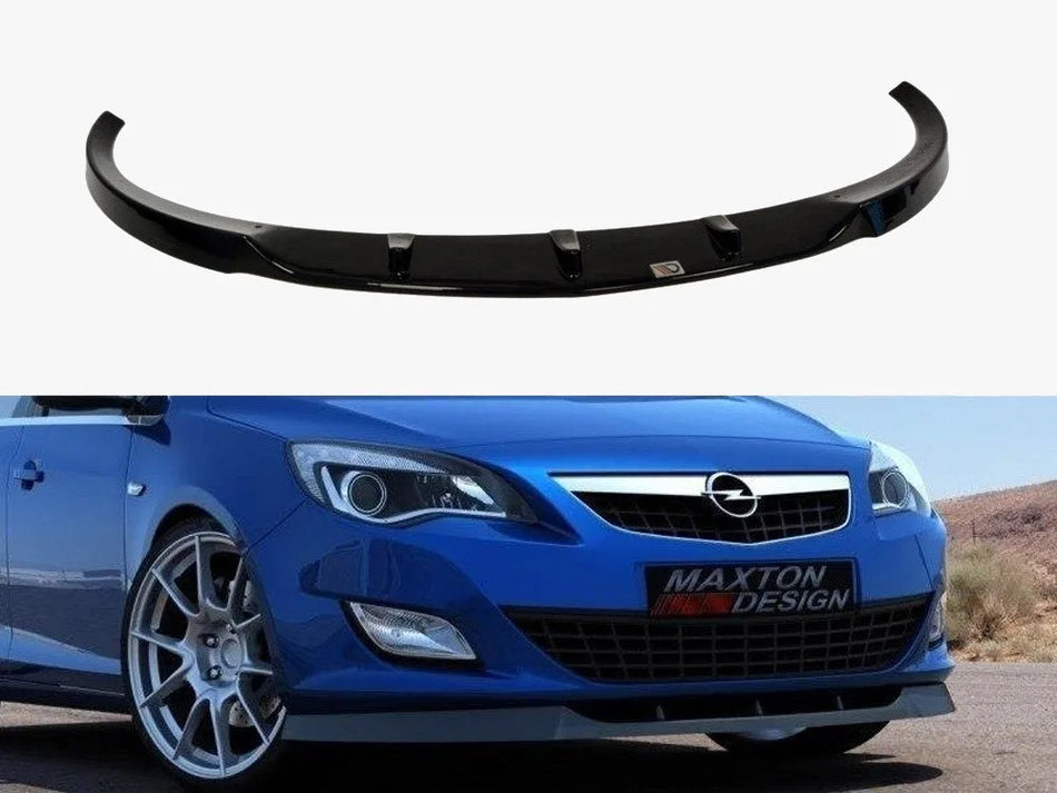 Maxton Front Splitter Opel Astra J (Pre-facelift) (2009-2012)