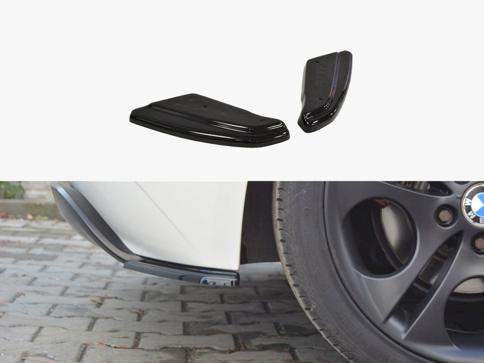 Maxton Rear Side Splitters Bmw Z4 E85 / E86 (Preface) - Carbon Look