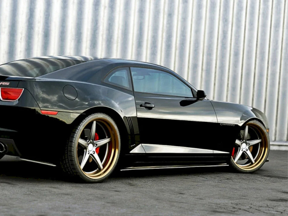 Maxton Side Skirts Diffusers Chevrolet Camaro V SS - EU Version (Preface) (2009-2013)