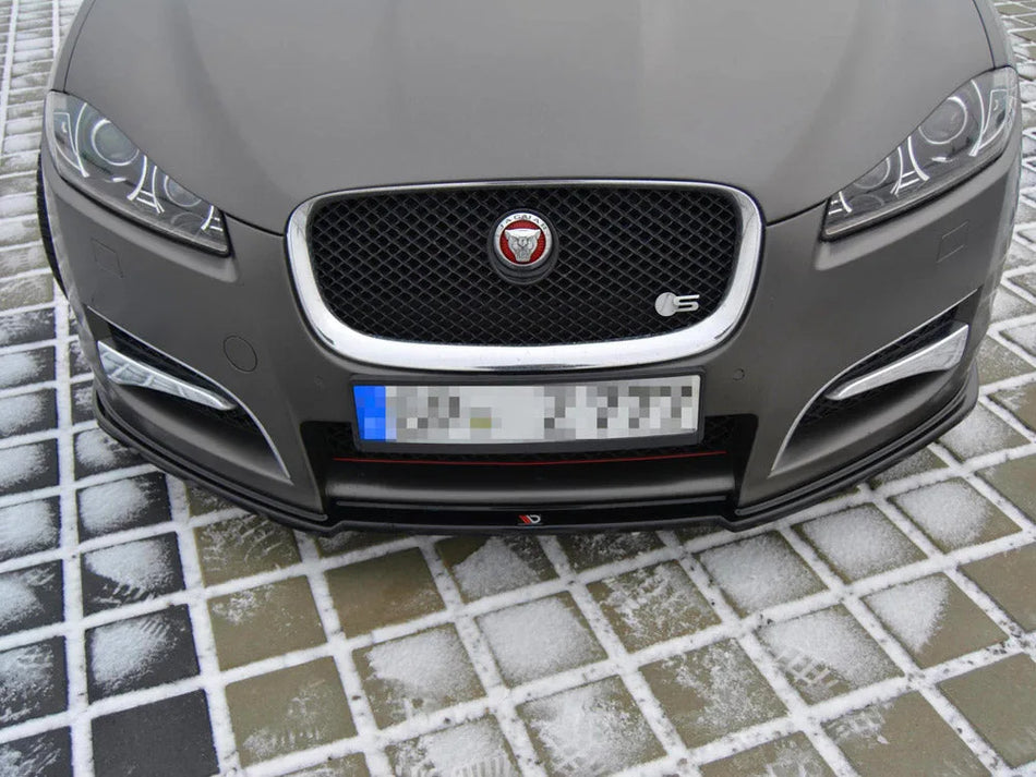 Maxton Front Splitter Jaguar XF (X250) Mk1 Sportbrake S-Pack (2012-2015)