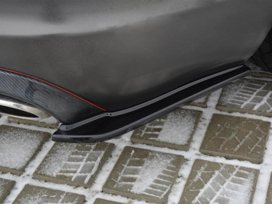 Maxton Rear Side Splitters Jaguar XF (X250) MK1 Sportbrake S-pack (2012-2015)