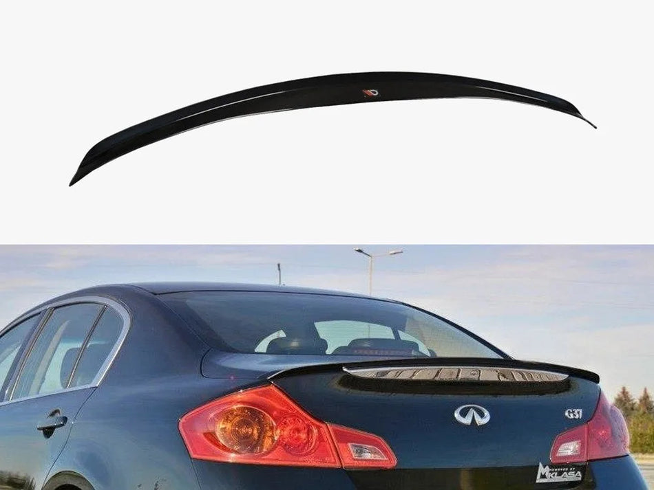 Maxton Spoiler CAP Infiniti G37 Sedan - Textured