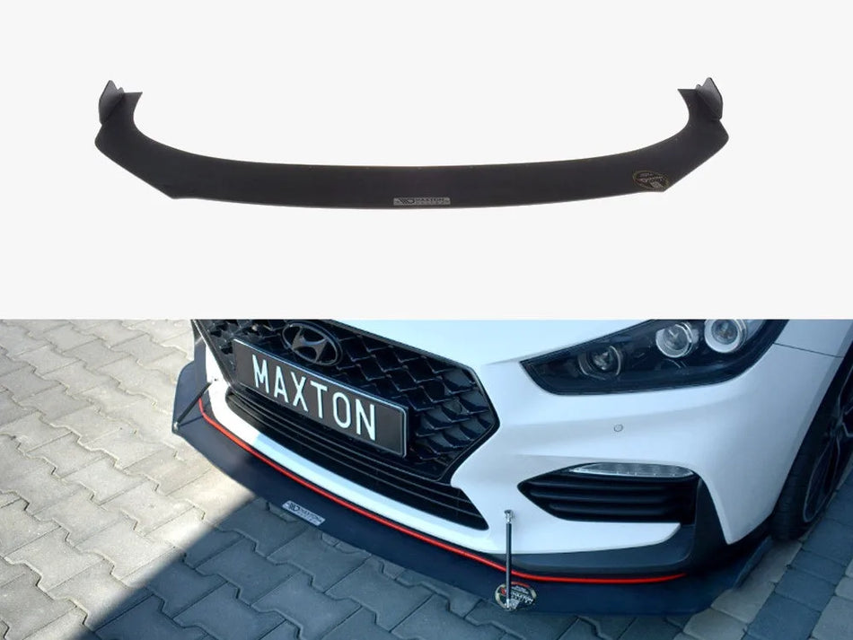 Maxton Front Racing Splitter Hyundai I30 N Mk3