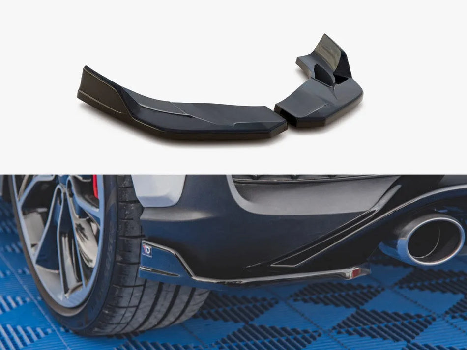 Maxton Rear Side Splitters V4 Hyundai I30 N MK3 Hatchback (2017-2020)