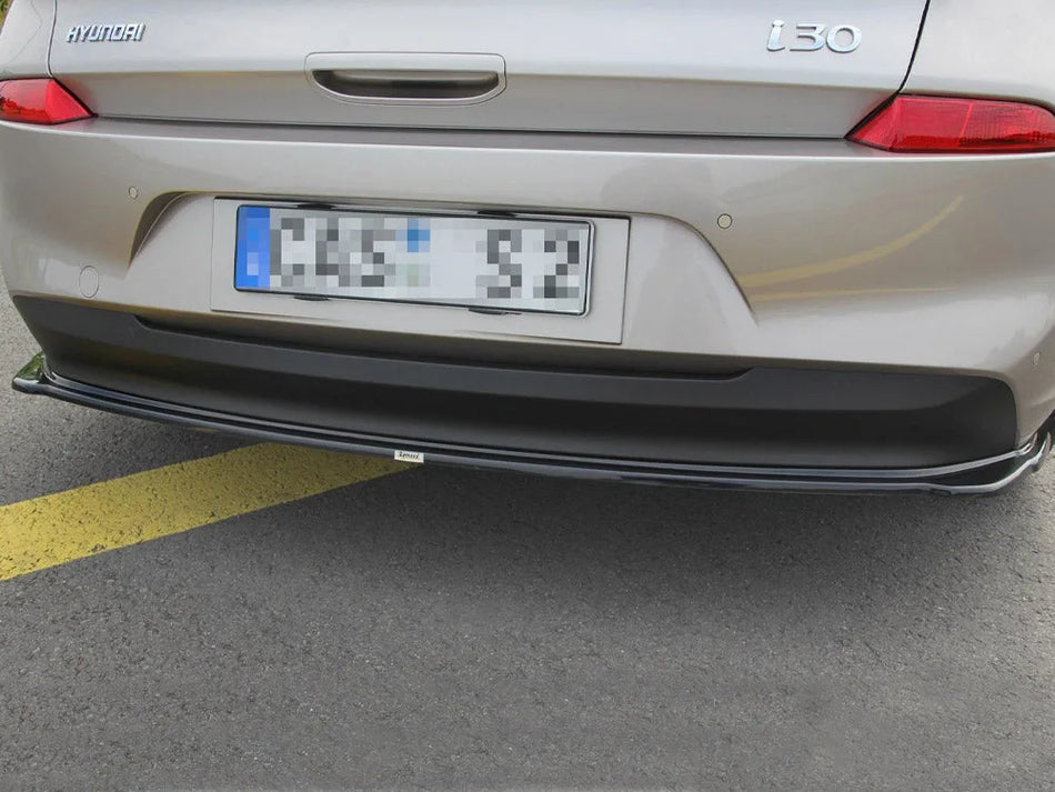Maxton Central Rear Splitter Hyundai I30 Mk3 Hatchback