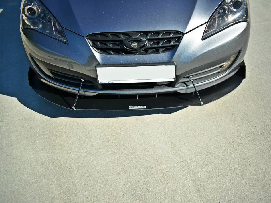Maxton Front Racing Splitter Hyundai Genesis MK1 Coupe (2009-2012)