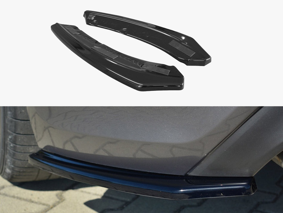 Maxton Rear Side Splitters Hyundai Genesis MK1 Coupe (2009-2012)