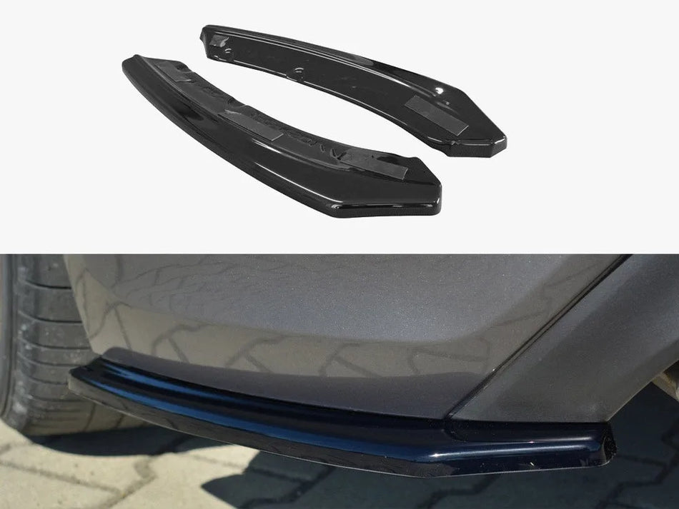 Maxton Rear Side Splitters Hyundai Genesis MK1 Coupe (2009-2012)