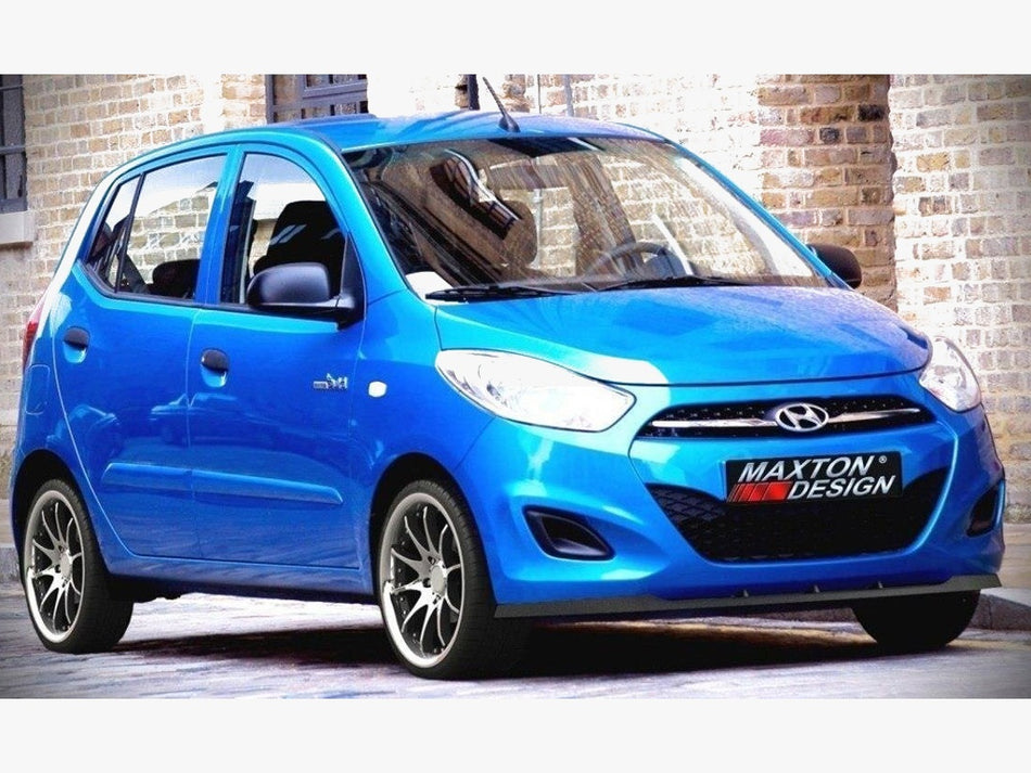 Maxton Front Splitter Hyundai I10 MK1 Facelift Model (2010-2013) - Carbon Look