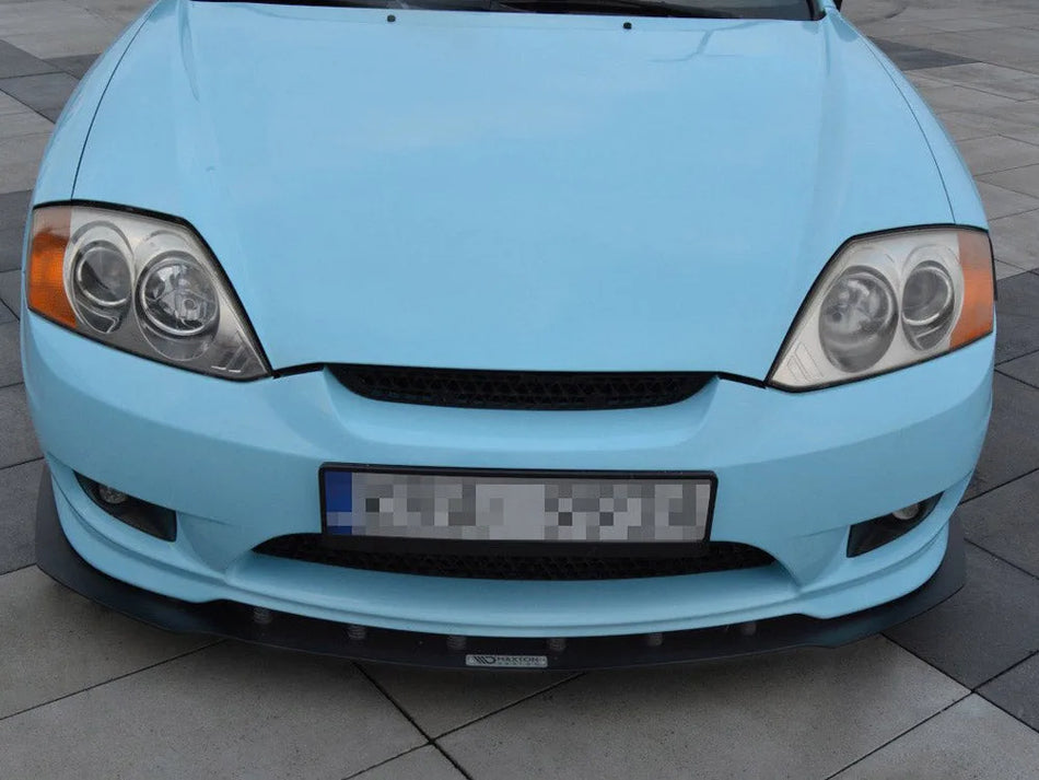 Maxton Front Racing Splitter Hyundai Tiburon (Coupe) MK2 Facelift (2005-2008)