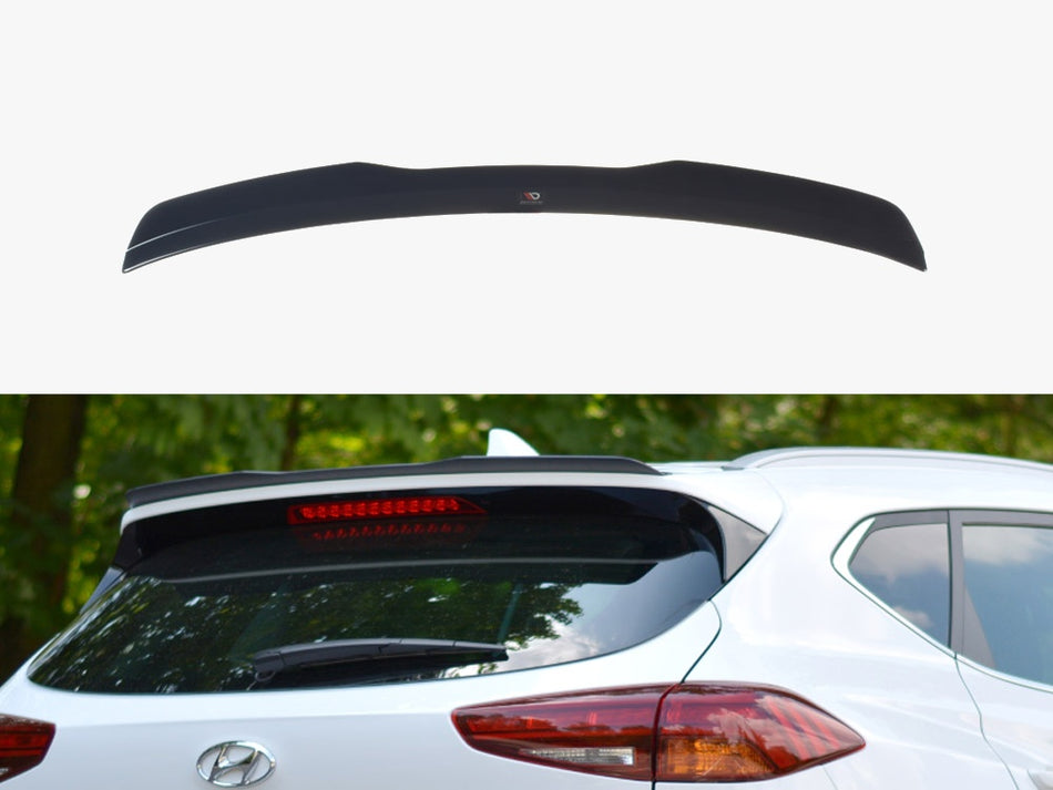 Maxton Spoiler Extension Hyundai Tucson MK3 Facelift (2018-UP) - Textured