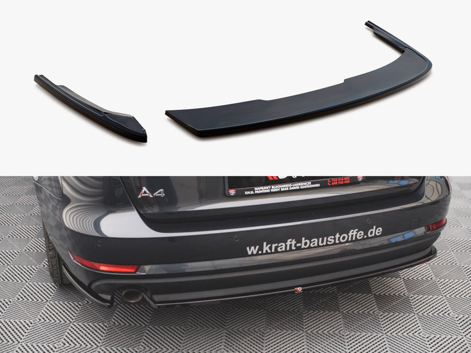 Maxton Rear Side Splitters Audi A4 B9