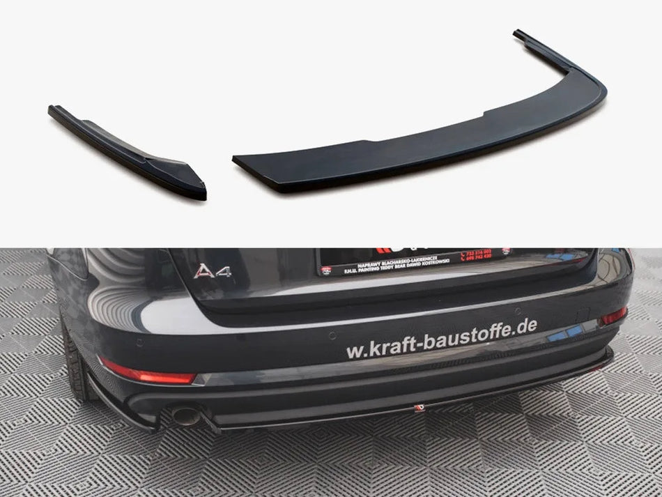 Maxton Rear Side Splitters Audi A4 B9