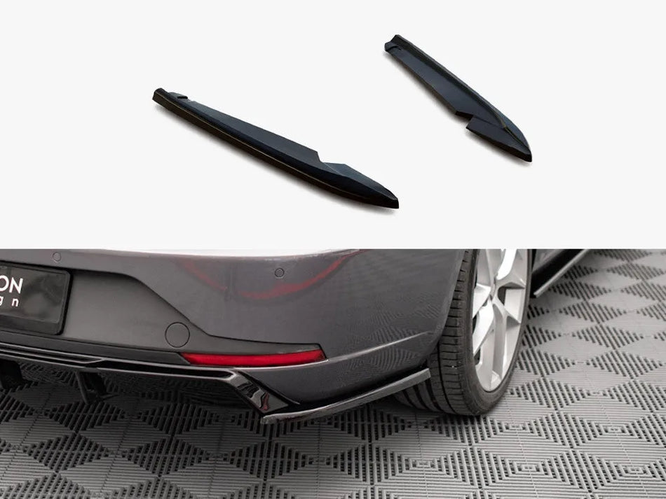 Maxton Rear Side Splitters V.2 Seat Leon FR Sportstourer MK3 (2012-2016)