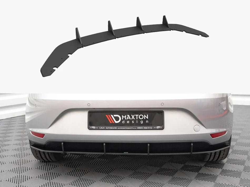 Maxton Street PRO Rear Diffuser Seat Leon Hatchback Mk3 (2012-2016)