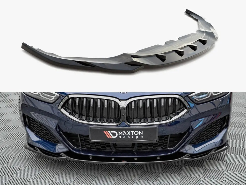 Maxton Front Splitter V.4 BMW 8 Coupe M-Pack G15 / 8 Gran Coupe M-Pack G16