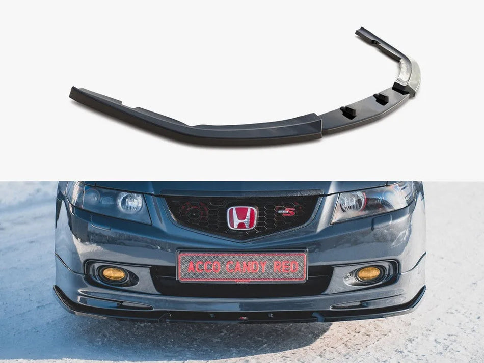 Maxton Front Splitter V.2 Honda Accord MK7 Type-s (2002-2007)