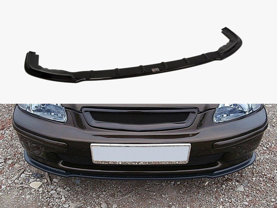Maxton Front Splitter Honda Civic MK6 EJ9 (1996-1997) - Carbon Look