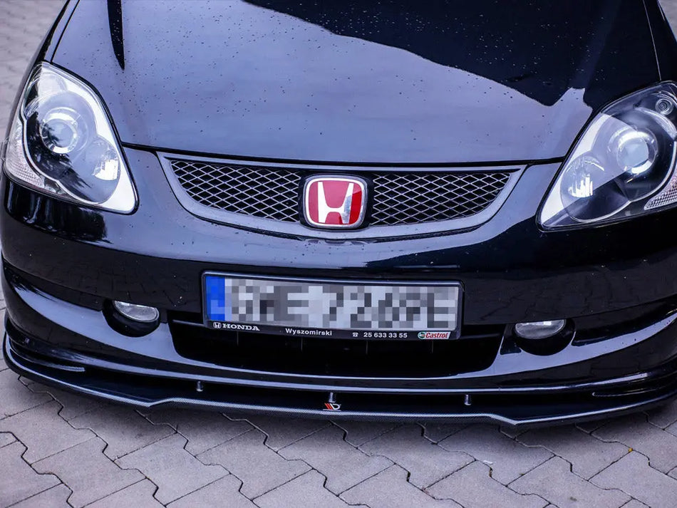 Maxton Front Splitter V.1 Honda Civic EP3 (Mk7) Type-r/s Facelift (2004-2006)
