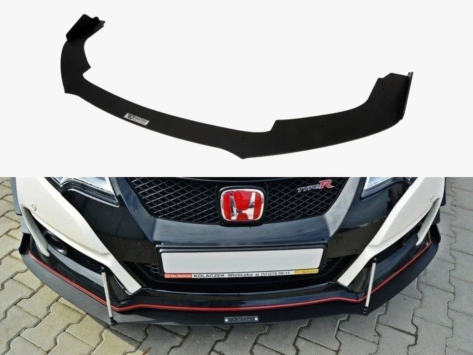 Maxton Front Racing Splitter V.2 Honda Civic IX Type R