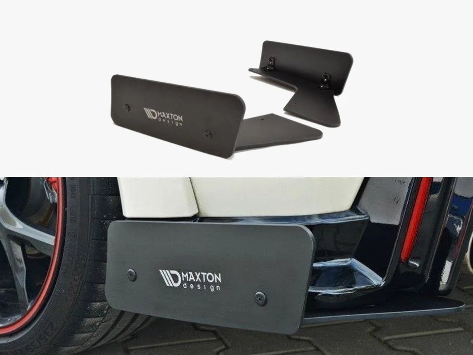 Maxton Racing Rear Side Splitters Honda Civic IX Type R