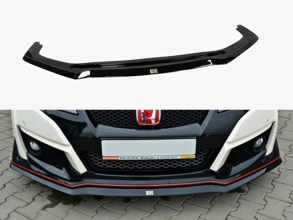 Maxton Front Splitter V.2 Honda Civic IX Type R